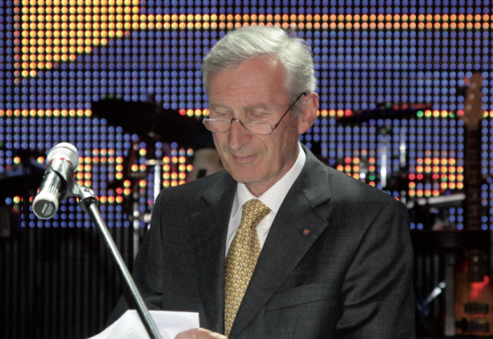Thomas J. Hörmann at the 10th anniversary of the Ichtershausen factory