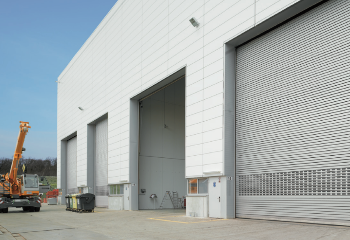 100,000 industrial rolling shutters and 2,000,000 sectional garage doors had been produced.