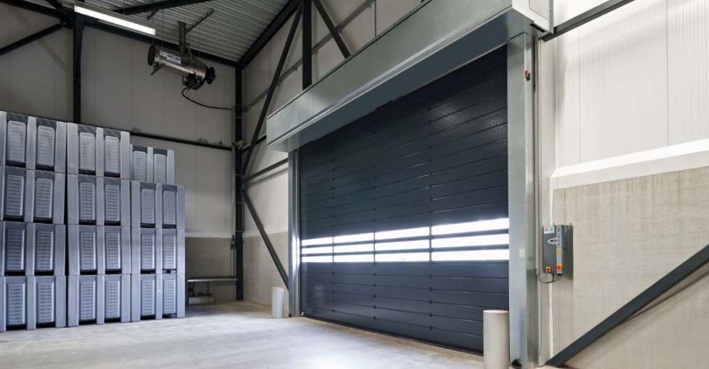 Steel thermal-insulated high-speed doorsHS 7030 PU 42