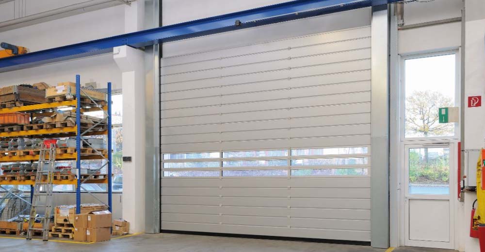 Steel thermal-insulated high-speed doorsHS 5015 PU H 42